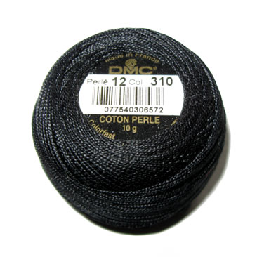 Thread - Black DMC Perle Cotton No. 12