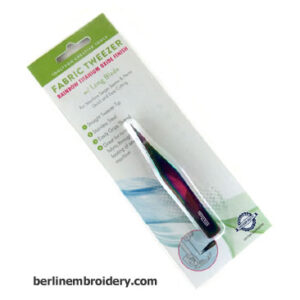 Tweezers – Famore Precision Angled Tip – Berlin Embroidery Designs