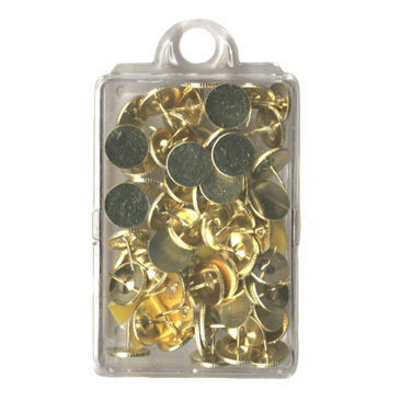 Tacks ~ Brass Plated Non-rusting Thumb Tacks and Remover for Stretcher –  Needlepoint by Wildflowers