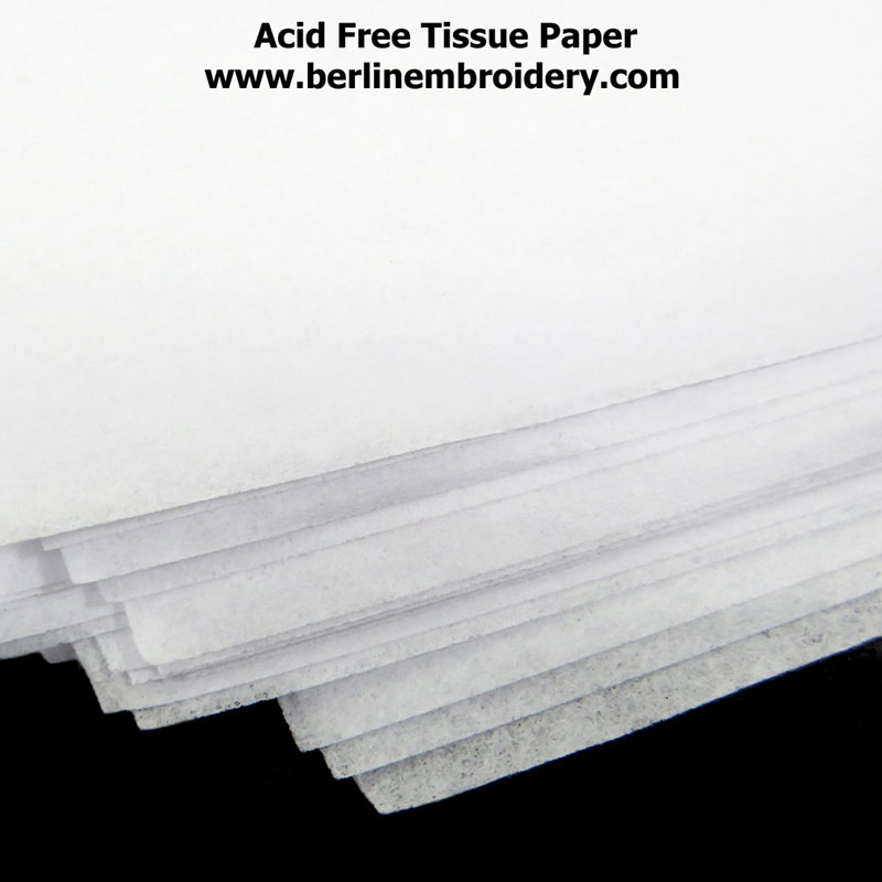 Acid Free Tissue Paper – Berlin Embroidery Designs