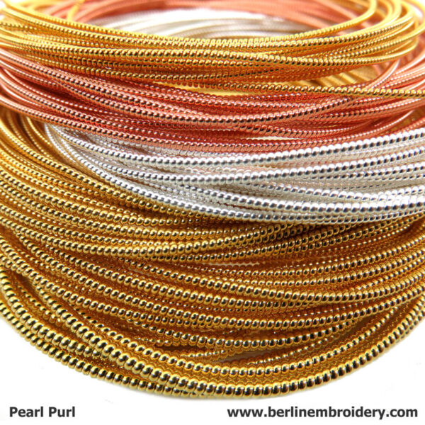 Gold, silver & copper threads & wires - Hand Embroidery supplies