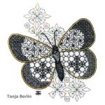Blackwork Butterfly Small Instructions