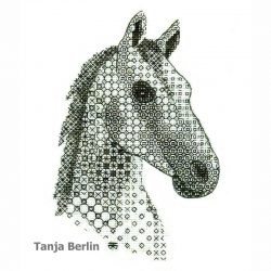 Blackwork Horse - Mangalarga Breed Blackwork Horse Mangalarga