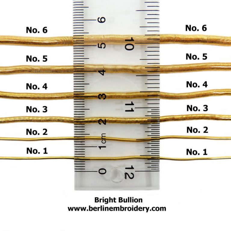 Bullion Thread (Large) – Bright Bullion – Berlin Embroidery Designs
