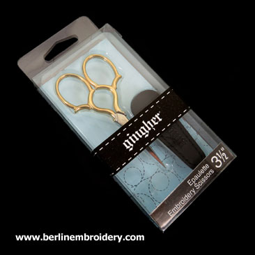 Gingher Epaulette Embroidery Scissors (3½) 