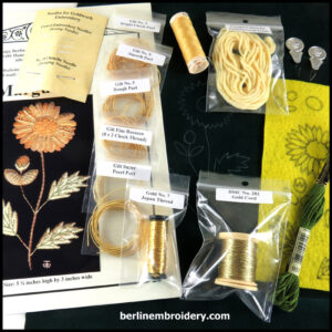 Tambour Embroidery Kit, Peacock Gold Work Kit, Luneville Supplies Kit, Gold  Work Supplies, Gifts for Her, Crafter's Gift 