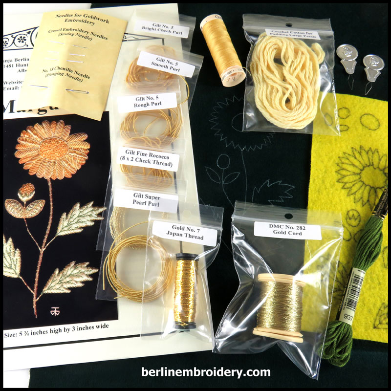 Goldwork Kits Berlin Embroidery Designs