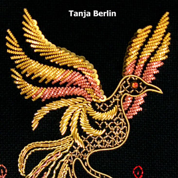 Feather embroidery kit - Phoenix