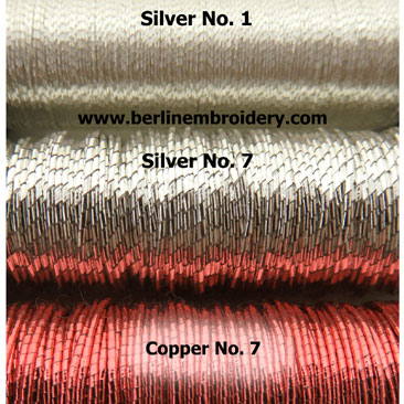 Kreinik Japan Silver Thread 7 - 123Stitch