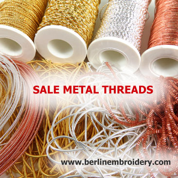 Metal Thread Information – Berlin Embroidery Designs