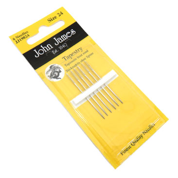 Tapestry Needle, Blunt Point (25 each)