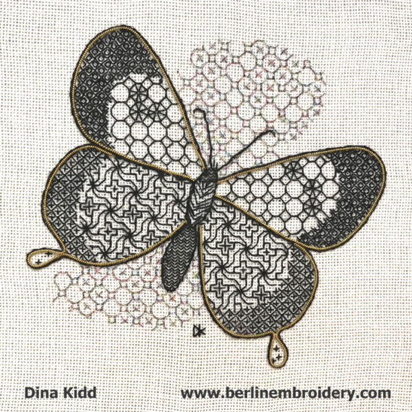 Pictures of Blackwork Embroideries by Customers – Berlin Embroidery Designs