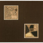 Needle Lace Samples Browns Stitched by Beppy Berlin #nlsbr