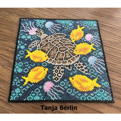 Peyote Beading Pattern - Tommy Turtle: Digital Download PDF