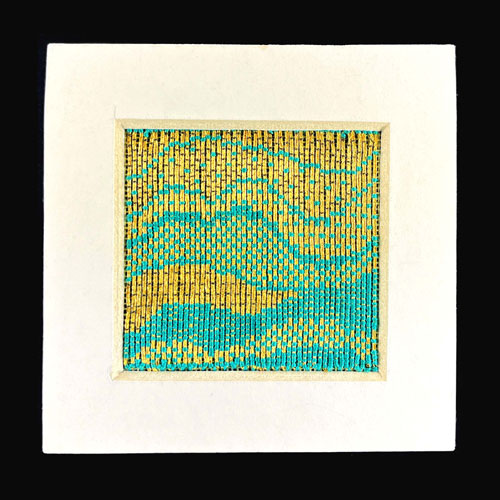 Goldwork Or Nue Abstract Picture by Beppy Berlin #bbgoncfp